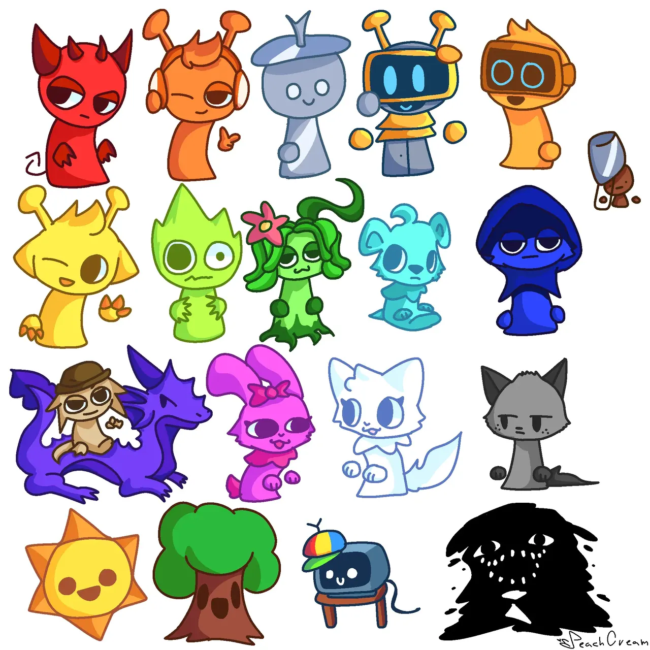 Sprunki All Character Encyclopedia