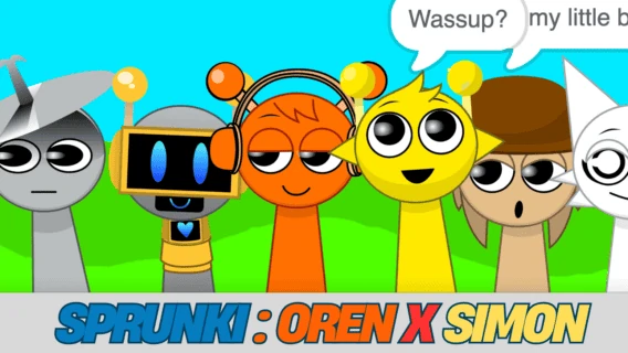 Sprunki Oren X Simon