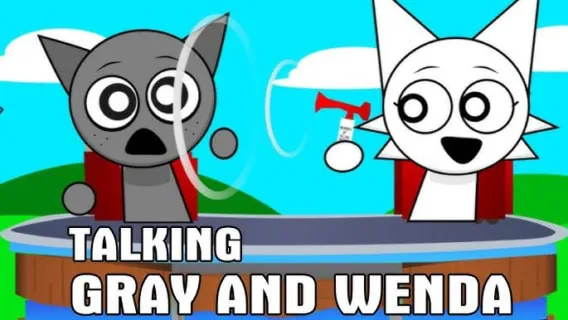 Sprunki Talking Gray & Wenda News