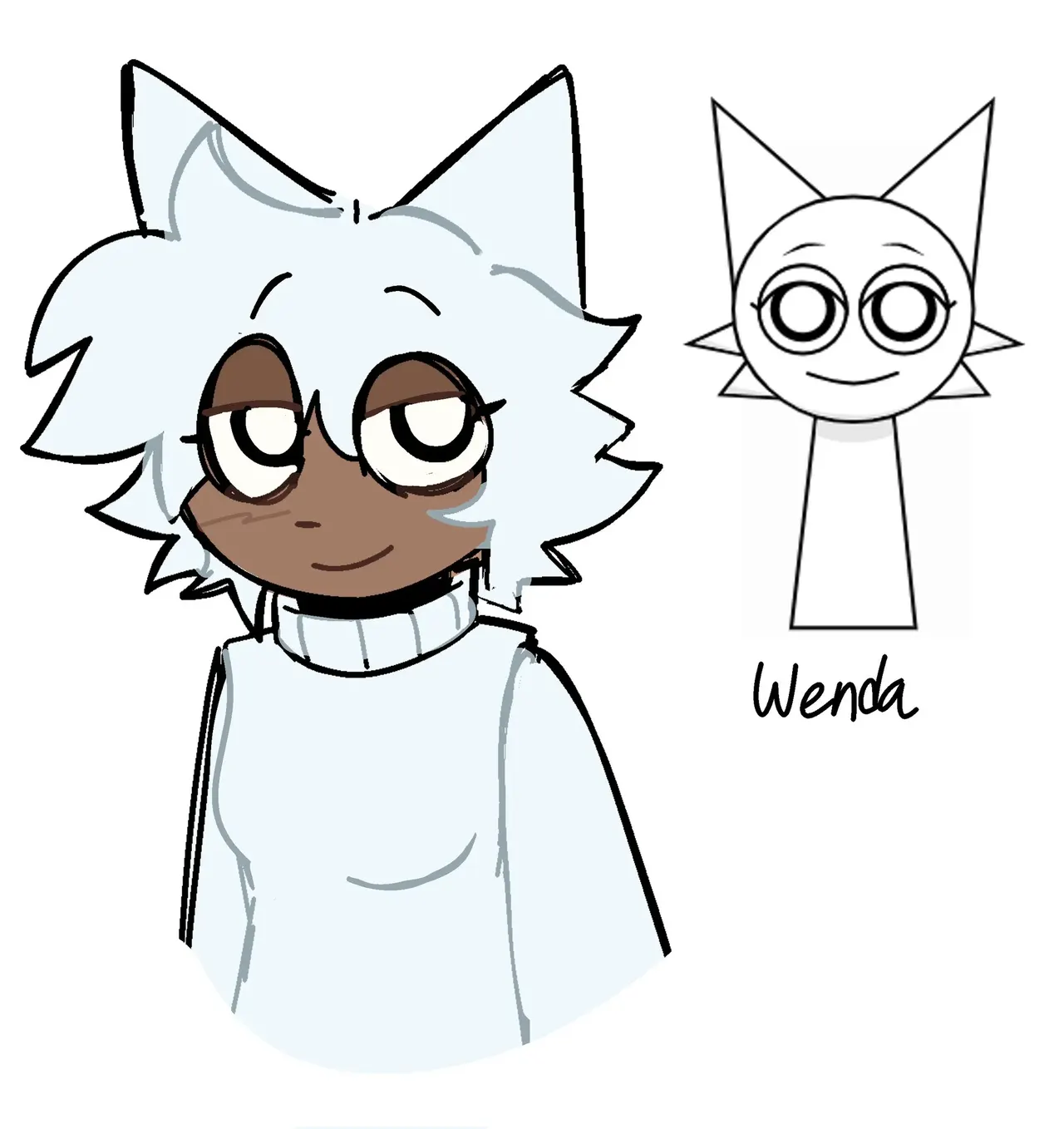 Sprunki Wenda Human