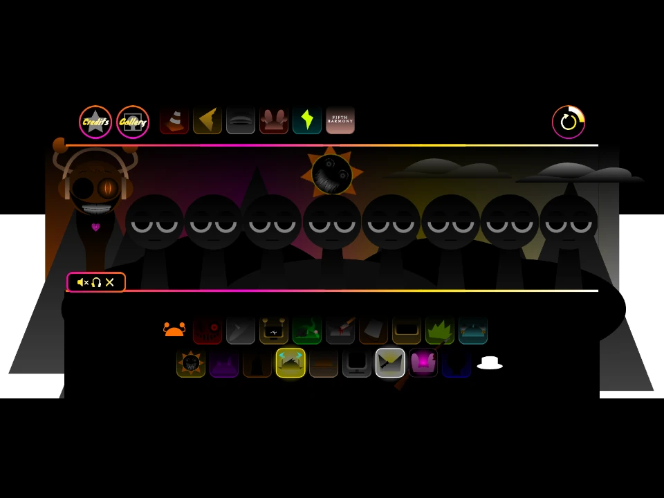 Sprunki Double Date after placing a sound icon